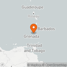 Mapa Grenada: Mała Martynika