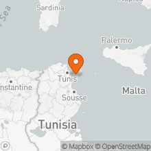 Mapa Tunis