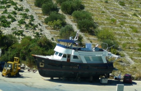 Zdjęcie z rejsu żeglarskiego Kremik: Restauracja przy marinie