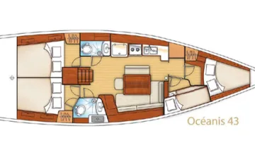 Oceanis 43 — zdjęcie 5