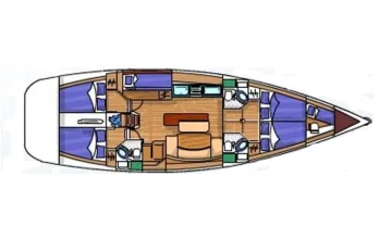 Cyclades 50.5 (beneteau) — zdjęcie 2