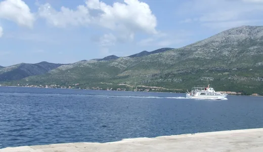 Plaże na wyspie Korcula