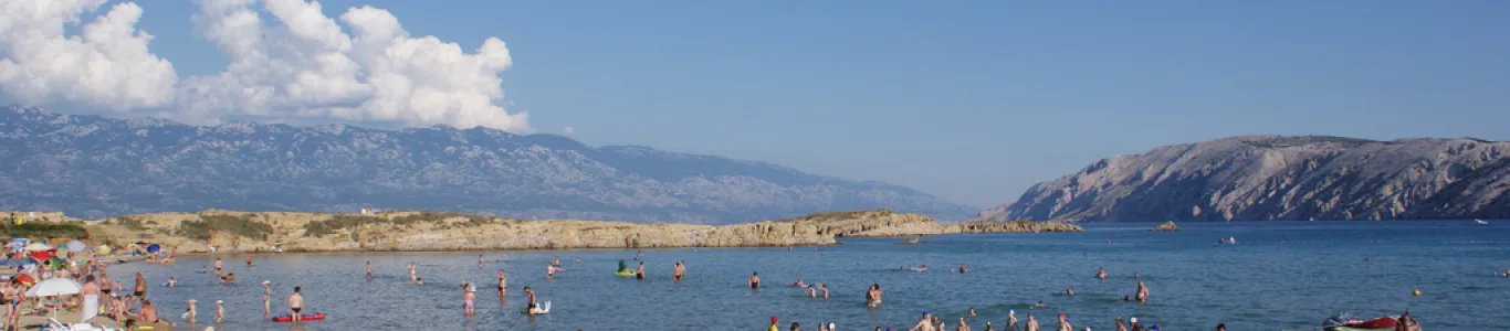 Zdjęcie Plaże na wyspie Rab