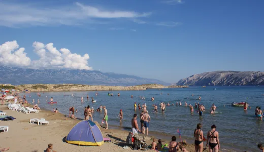 Plaże na wyspie Rab