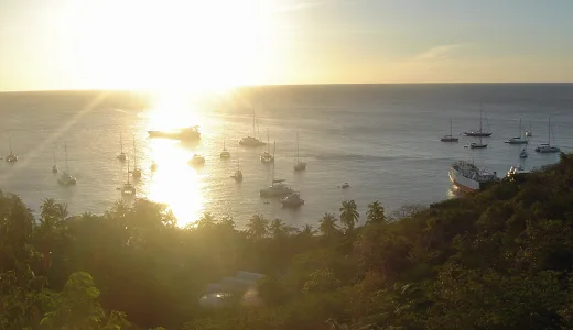 Plaże na wyspie Mustique