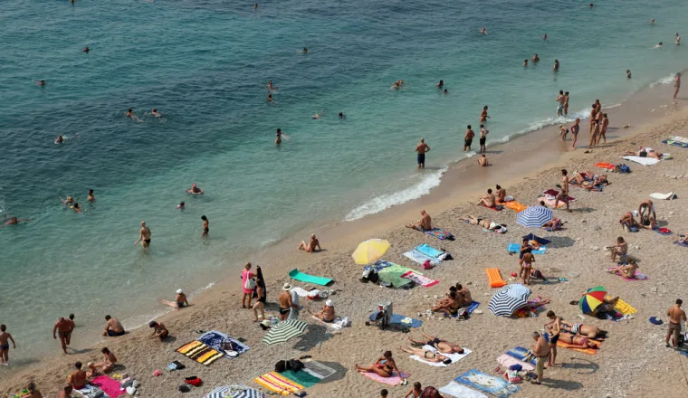 Relaks na plaży Banje – zdjęcie 2