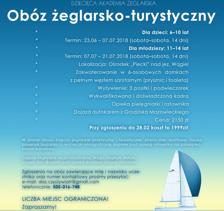 Obóz Dziecięcej Akademii Żeglarskiej