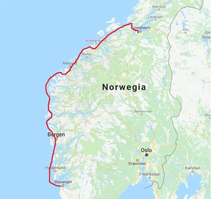 Fiordy norweskie (14 dni)