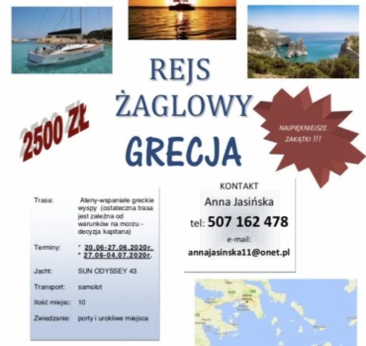 REJS PO CYKLADACH - GRECJA