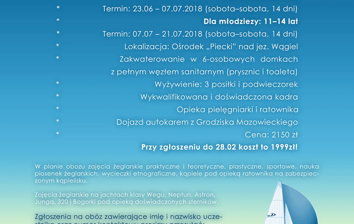 Obóz Dziecięcej Akademii Żeglarskiej
