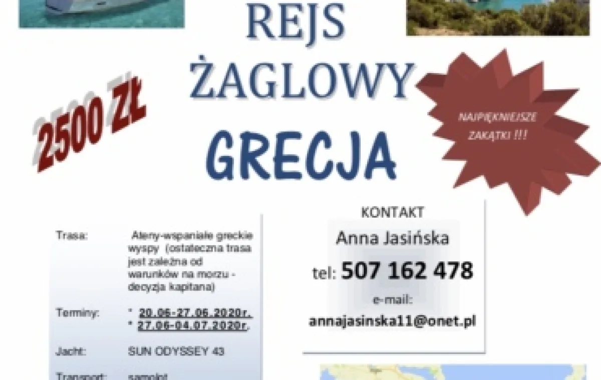 REJS PO CYKLADACH - GRECJA