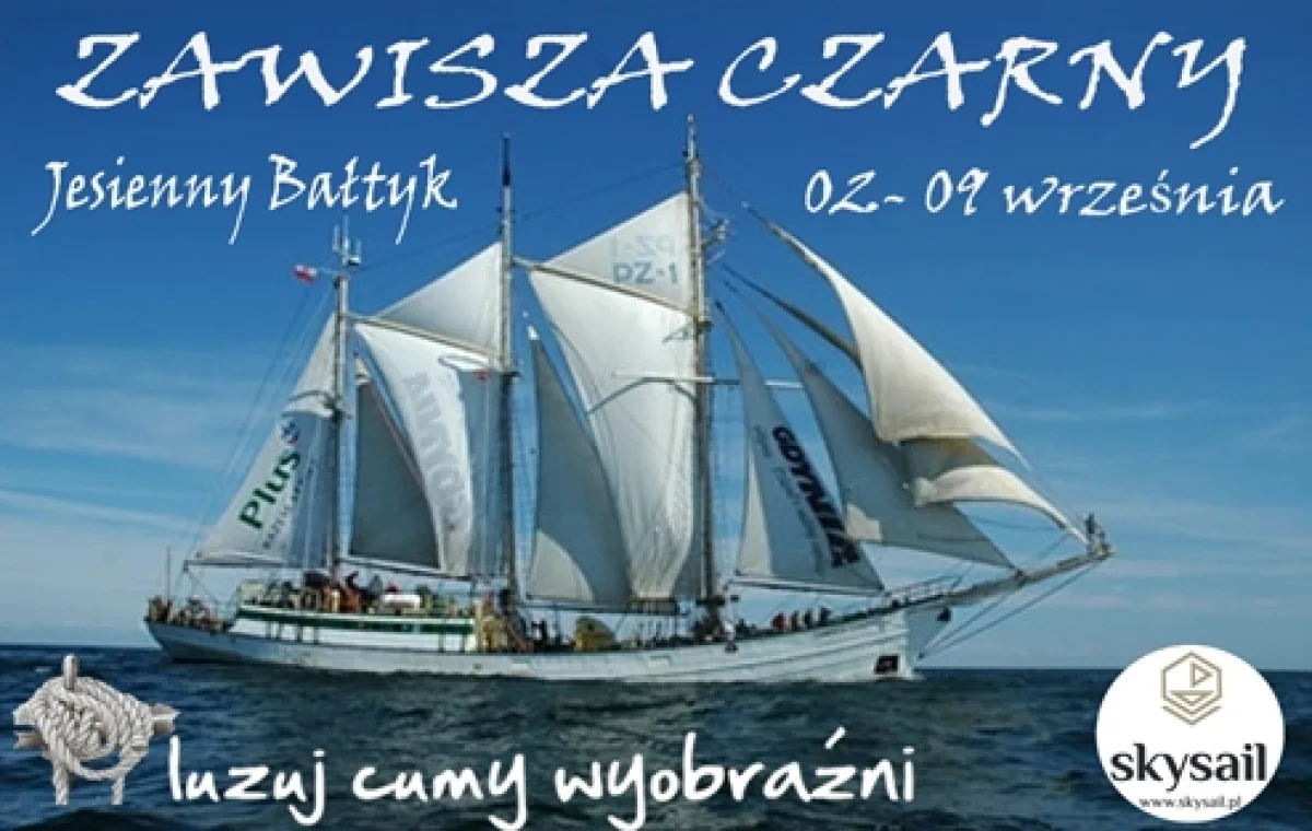 Bałtyk z pokładu " Zawiszy Czarnego"