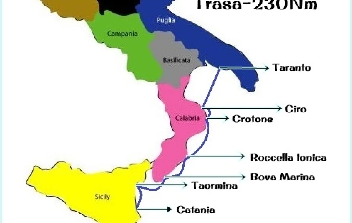 Włoska robota. Sycylia-Calabria-Apulia