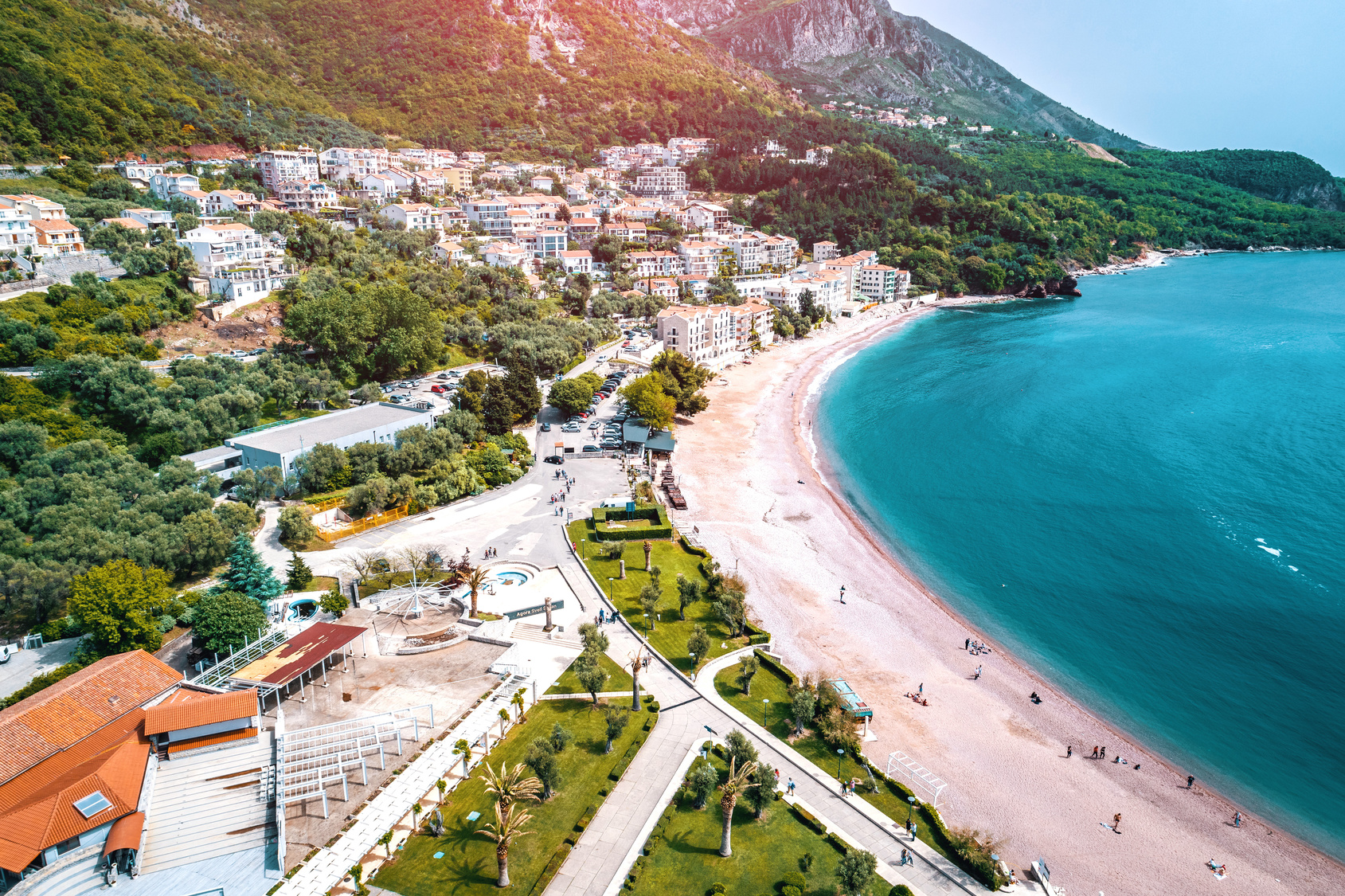 Czarnogóra piękna plaża