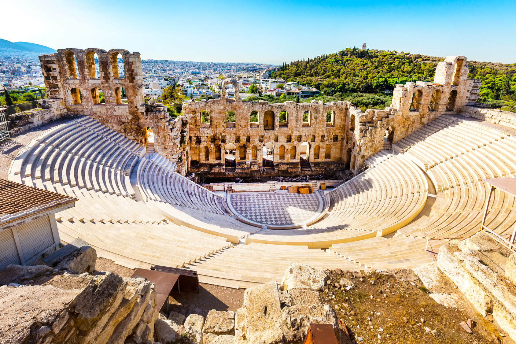 Grecja Ateny Akropol Teatr Dionizosa