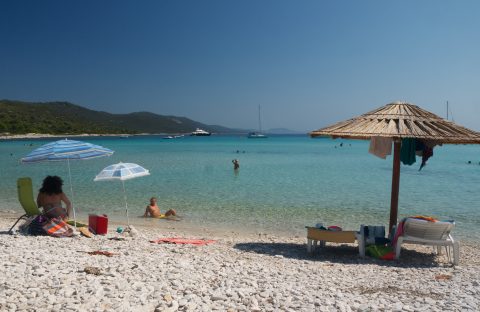 Zdjęcie z rejsu żeglarskiego Veli Rat: Plaże na wyspie Dugi Otok