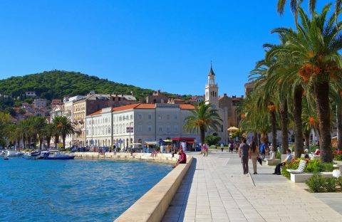 Zdjęcie z rejsu żeglarskiego Split