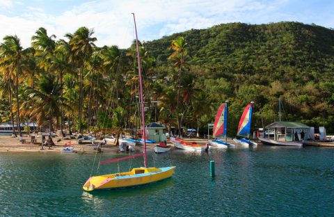 Zdjęcie z rejsu żeglarskiego Marigot Bay