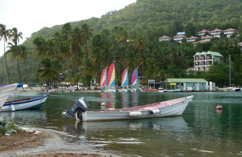 Zdjęcie z rejsu żeglarskiego Marigot Bay: Aktywny wypoczynek w Marigot Bay