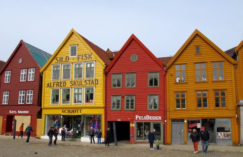 Zdjęcie z rejsu żeglarskiego Bergen