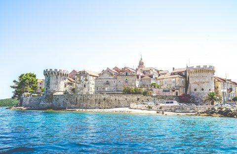 Zdjęcie z rejsu żeglarskiego Korčula