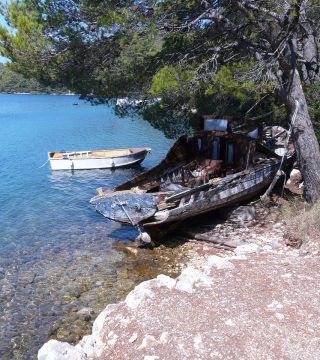 Zdjęcie z rejsu żeglarskiego Mljet