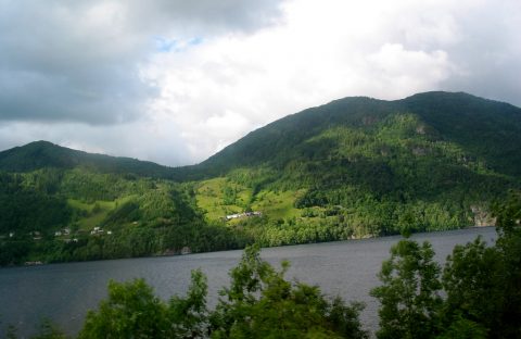 Zdjęcie z rejsu żeglarskiego Sognefjorden