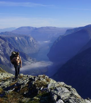 Zdjęcie z rejsu żeglarskiego Sognefjorden