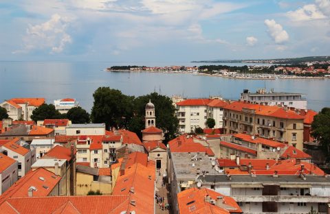 Zdjęcie z rejsu żeglarskiego Zadar