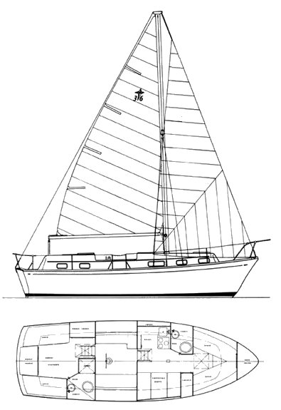 Gulfstar 36 Ms (twin Cabin)