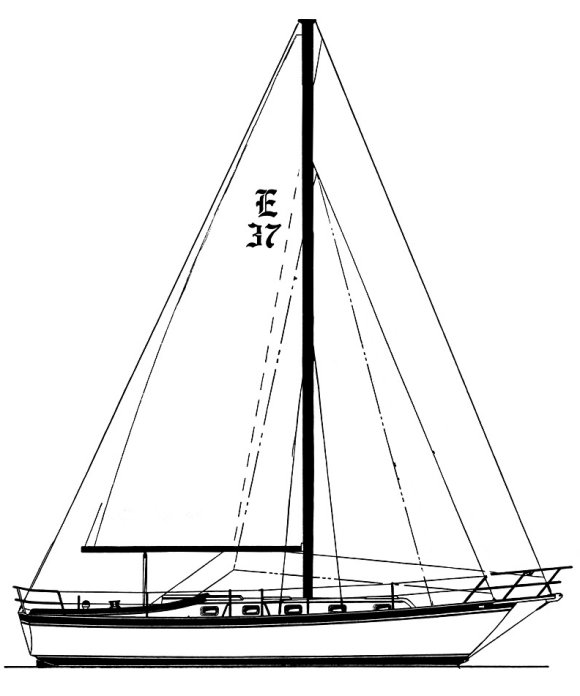 Endeavour 37 (cutter) Tall