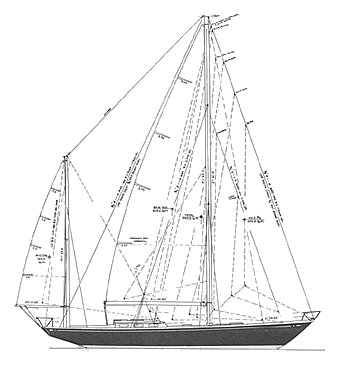 Swan 55-s&s-1970 Yawl