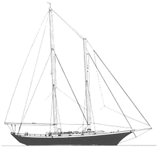 Clipper 48 Schooner (cheoy Lee)