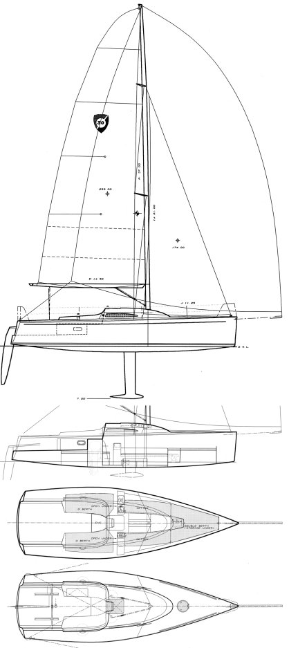 Columbia 32 Sport Yacht