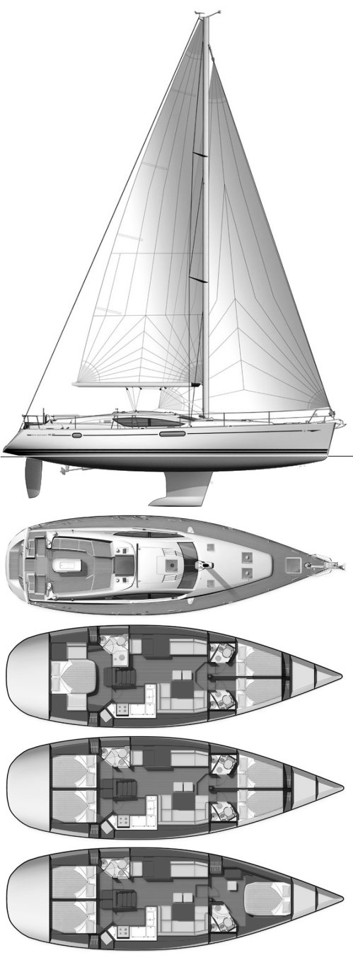 Sun Odyssey 50 Ds (jeanneau)