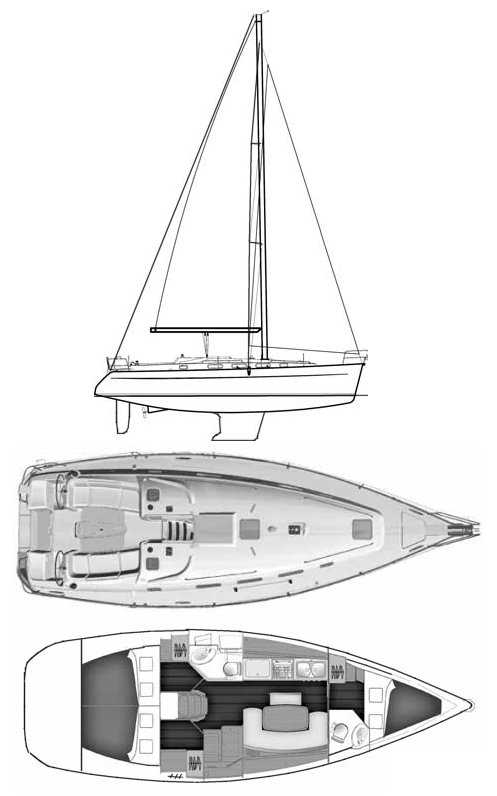 Cyclades 39.3 (beneteau)