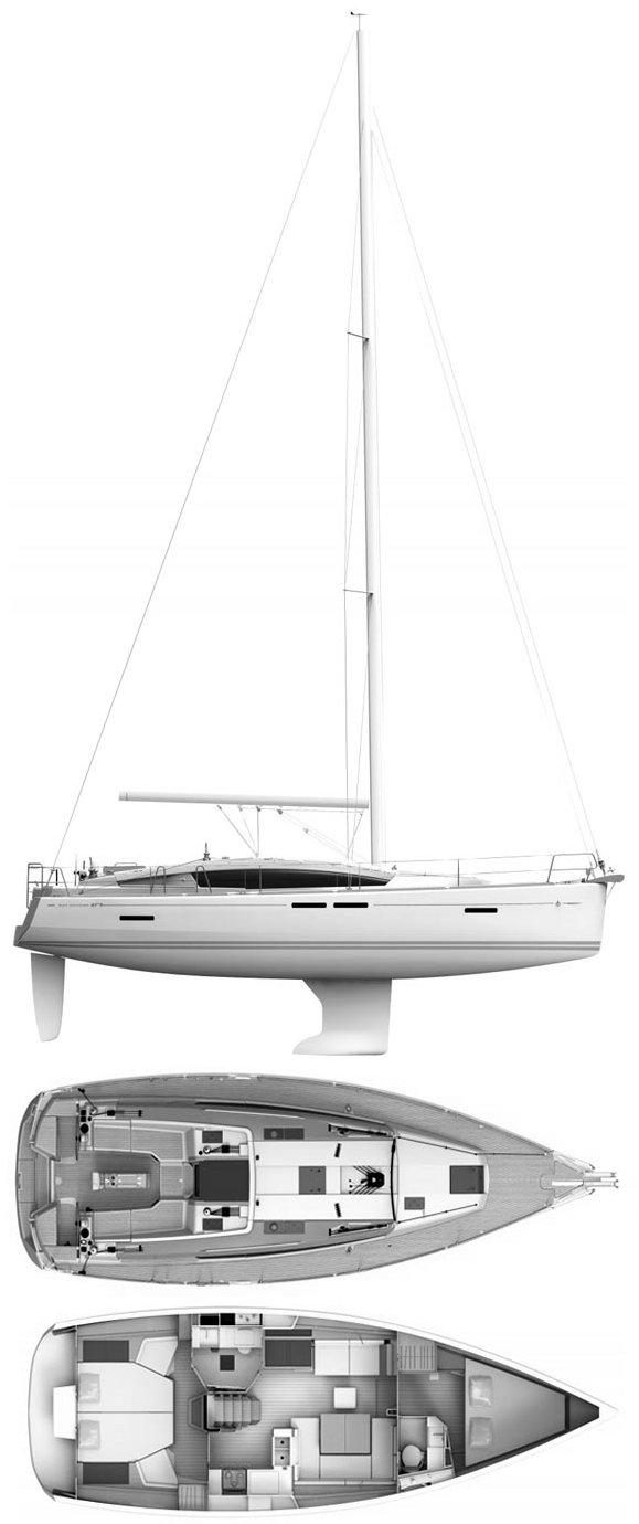 Sun Odyssey 41 Ds (jeanneau)