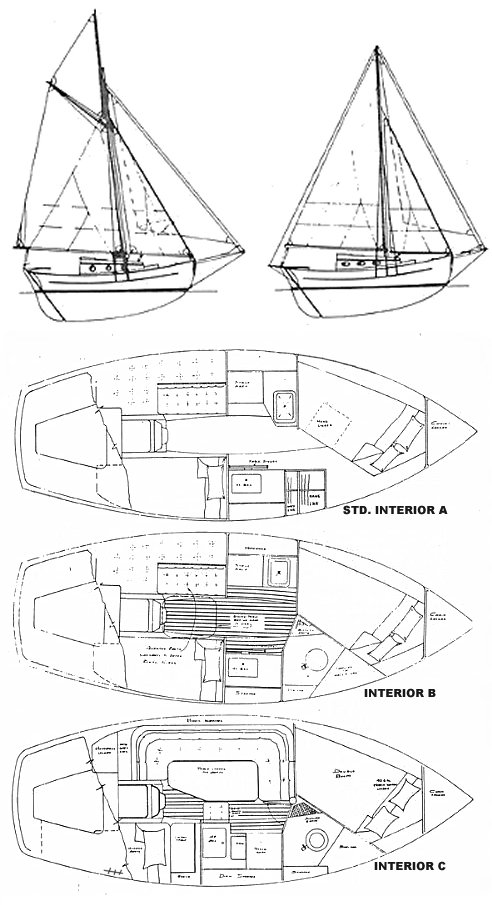 Aquarius 24 Pilot Cutter